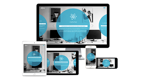 web responsive agencia Dejavu